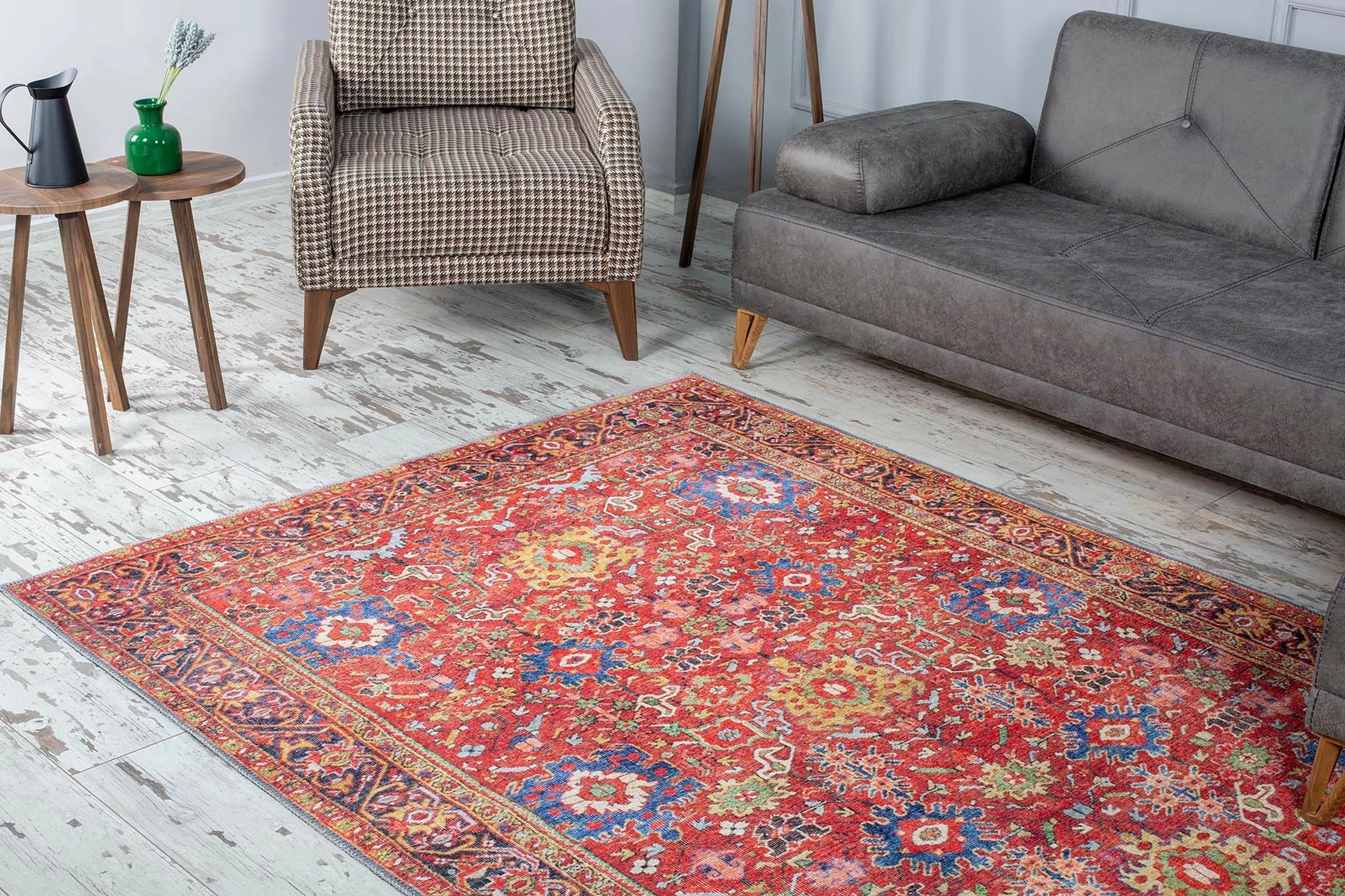 Qilim (140 x 190) Conceptum Hypnose, Soul Chenille, i kuq, AL 181