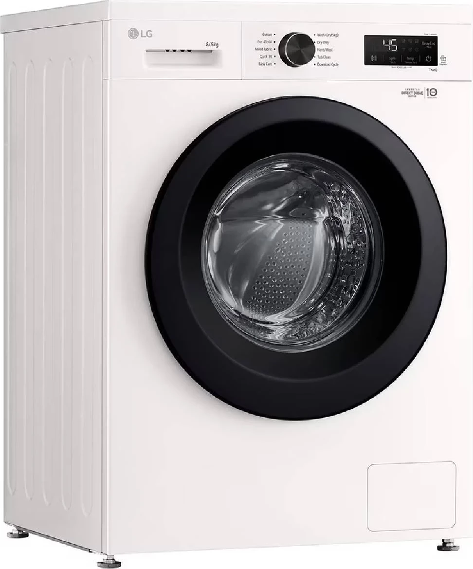 Lavatriçe-tharëse LG W4X1085NWK 8/5 kg 1400 rpm Steam ThinQ Wi‑Fi e bardhë