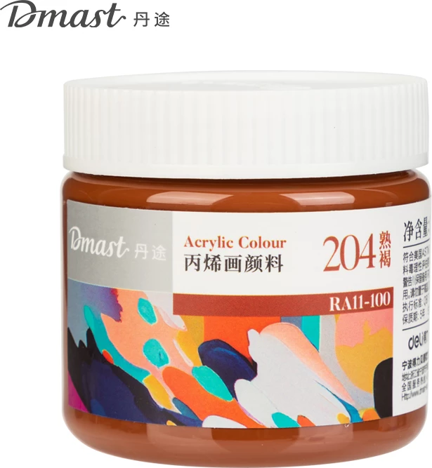 DELI NGJYRE AKRIL 100ML 204 RIPE BROWN