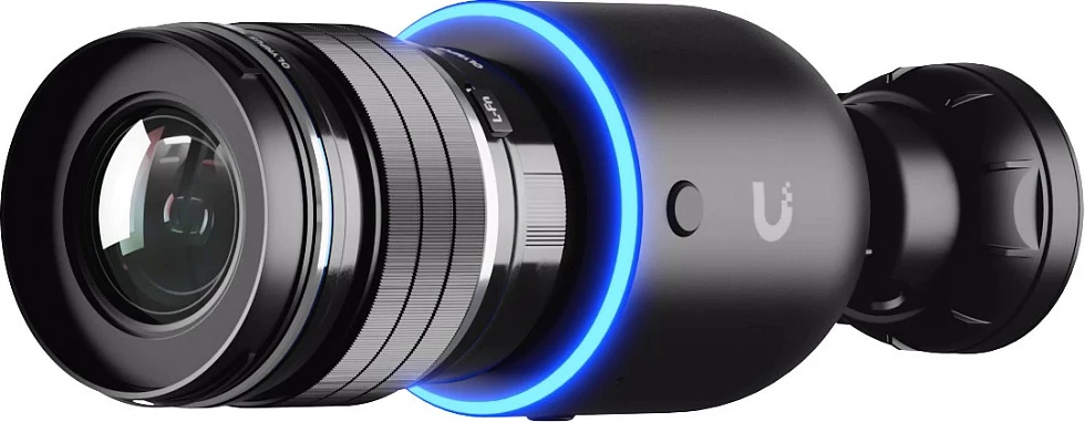 Kamerë rrjeti Ubiquiti UVC-AI-DSLR-LD, 4K, PoE, audio 2-drejtimësh, IPX5, e zezë