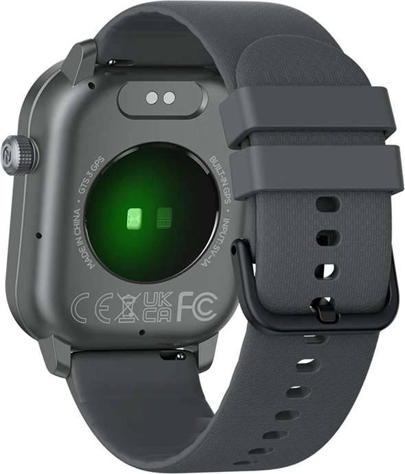Smartwatch Zeblaze GTS 3 GPS, 2.01", 300 mAh, Gri