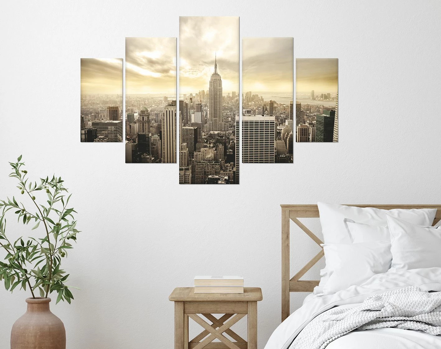 Pikturë dekorative MDF, 5 pjesë, Wallity, ST004