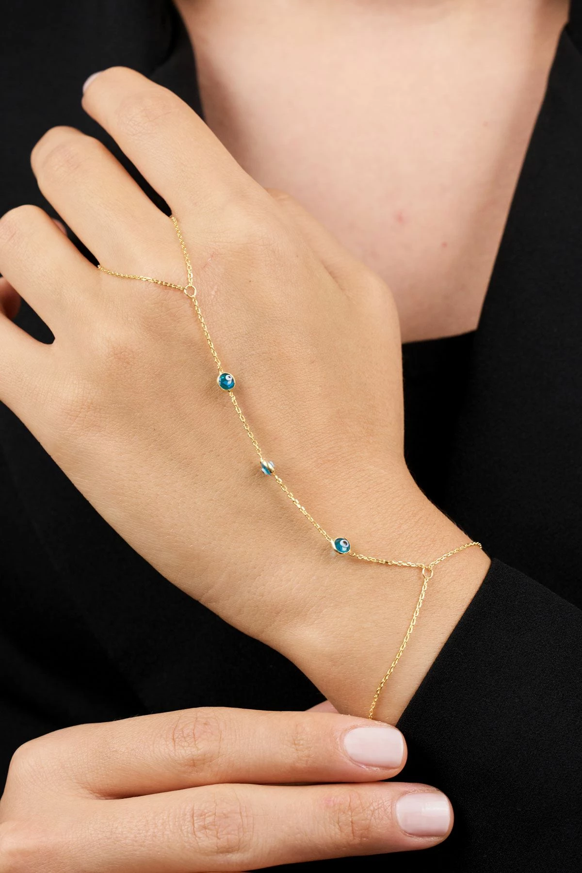 Zinxhir argjendi Elika, ngjyrë ari, TFNY65210