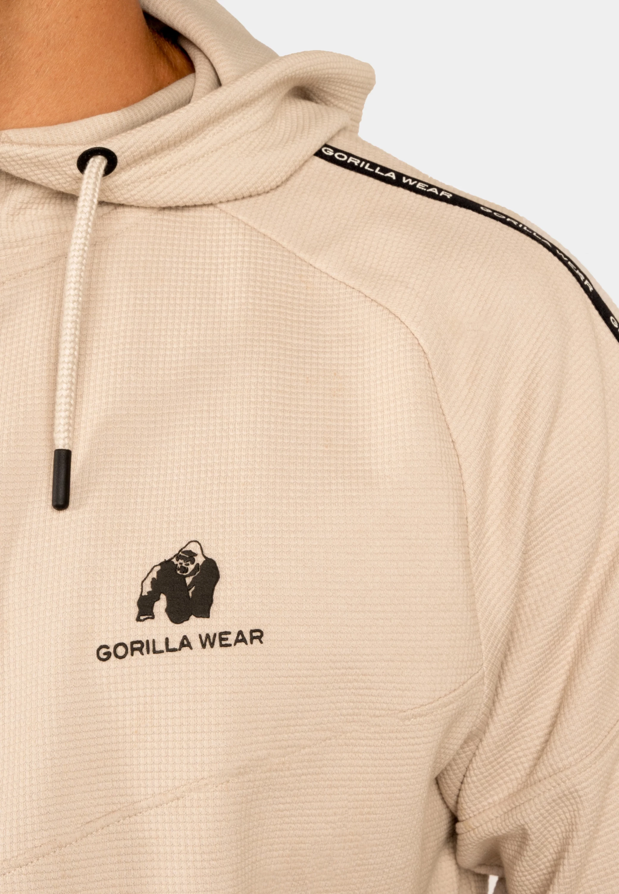 Harvey Hooded Track Jacket - Beige [Madhësia: XL]