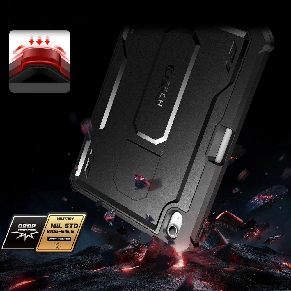 Mbështjellës Tech-Protect Kevlar Pro për iPad 10.9" (2022), i zi