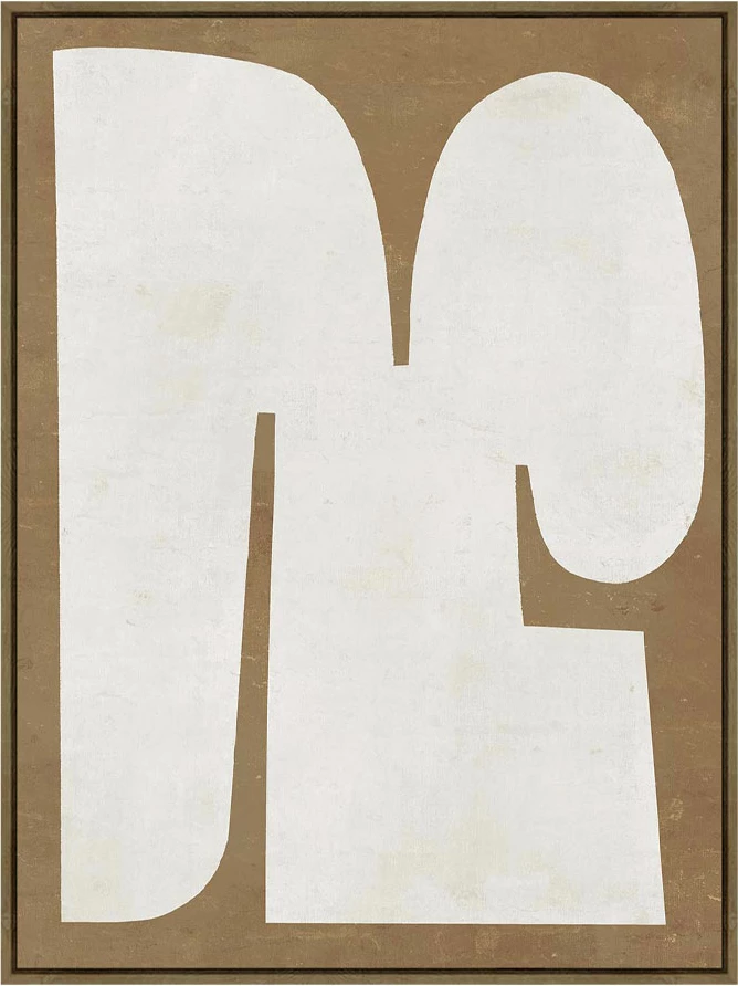 Pikturë dekorative Stay Close, kanavacë, MDF, terrakotë, bezhë, kafe, 75x100x4 cm
