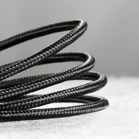 Kabllo USB-A në USB-C Baseus Cafule CATKLF-U91 3 m USB 2.0 e thurur, zi-kuqe