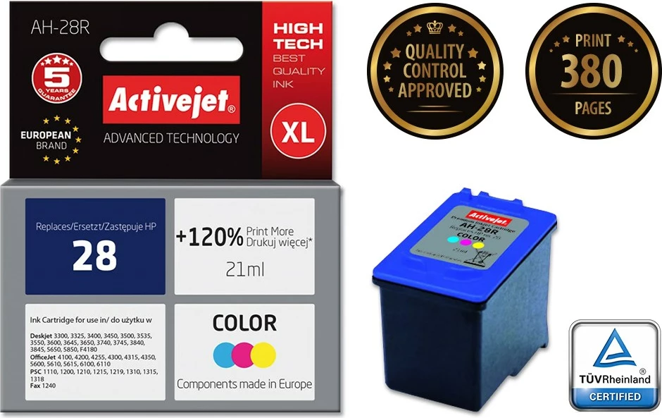 Bojë Activejet për HP për printer, 28 C8728A, 21ml