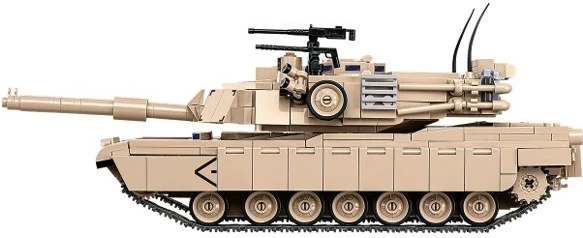 Set blloqe ndërtimi, Cobi, M1A2 Abrams COBI-2632, 1025 pjesë, shkallë 1:35, për moshat 10+, set ekstra i madh