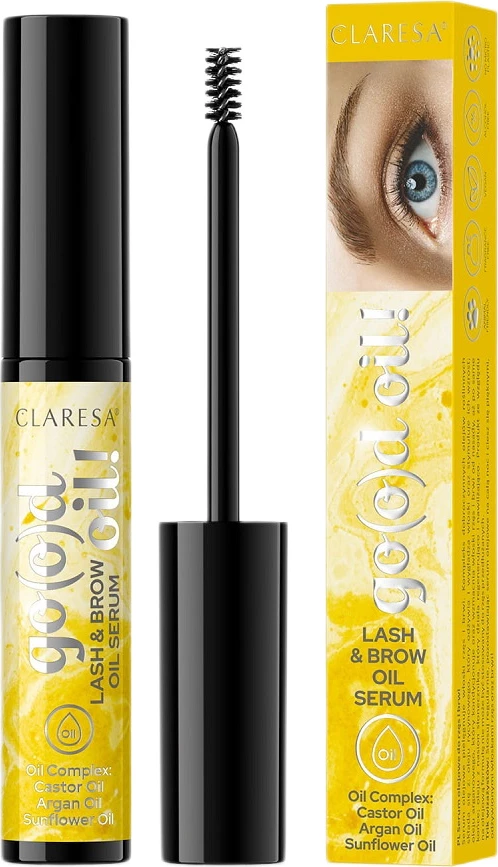 Serum për qerpikë dhe vetulla Claresa Good Oil! për femra 8g