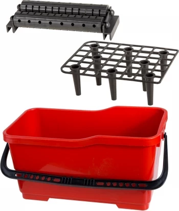 Set kovë për lyerje PROLINE 61632 22 L, 3 copë, e kuqe
