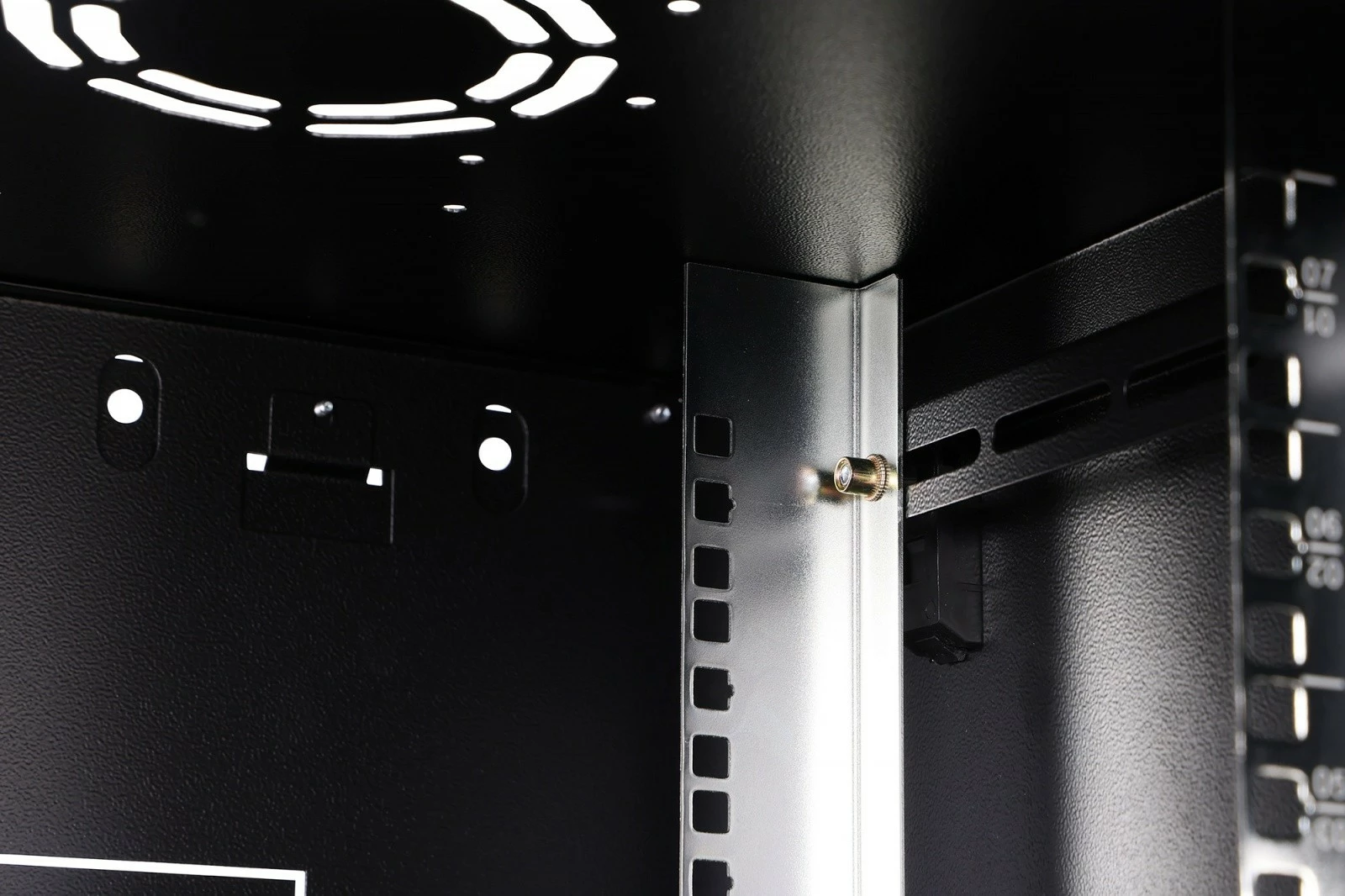 Kabinet rrjeti muror Digitus DN-37101 19" 7U 385x600x450 mm xhami IP20 60 kg montim në mur i pamoshëm, i pa-montuar, zi