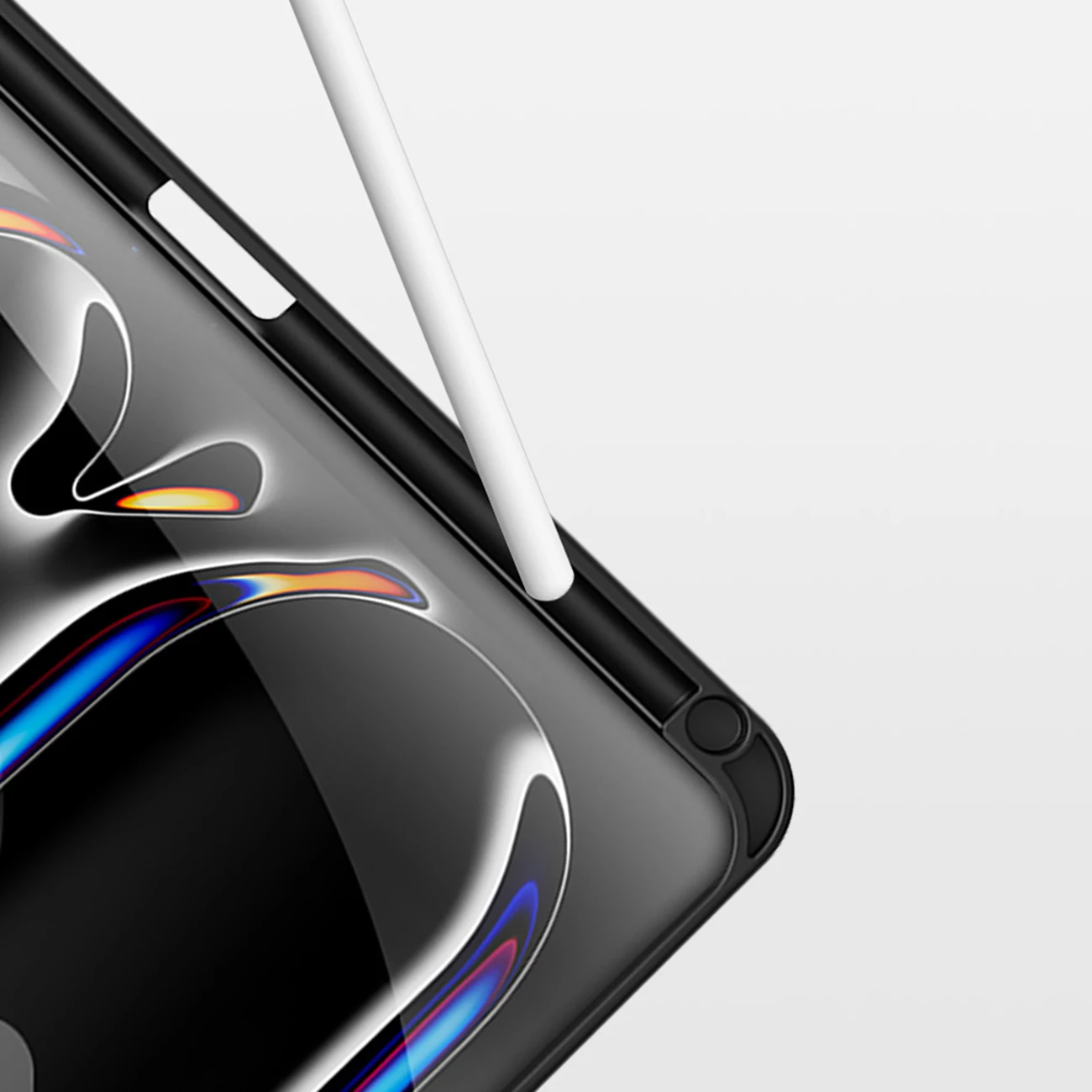 Mbështjellës tablet Dux Ducis Domo për iPad Pro 11" (2024), lëkurë ekologjike, e zezë
