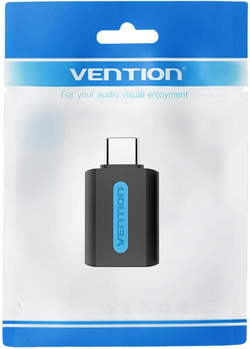 Adapter USB Vention CDUB0, USB-C mashkull në USB 3.0 femër, zi