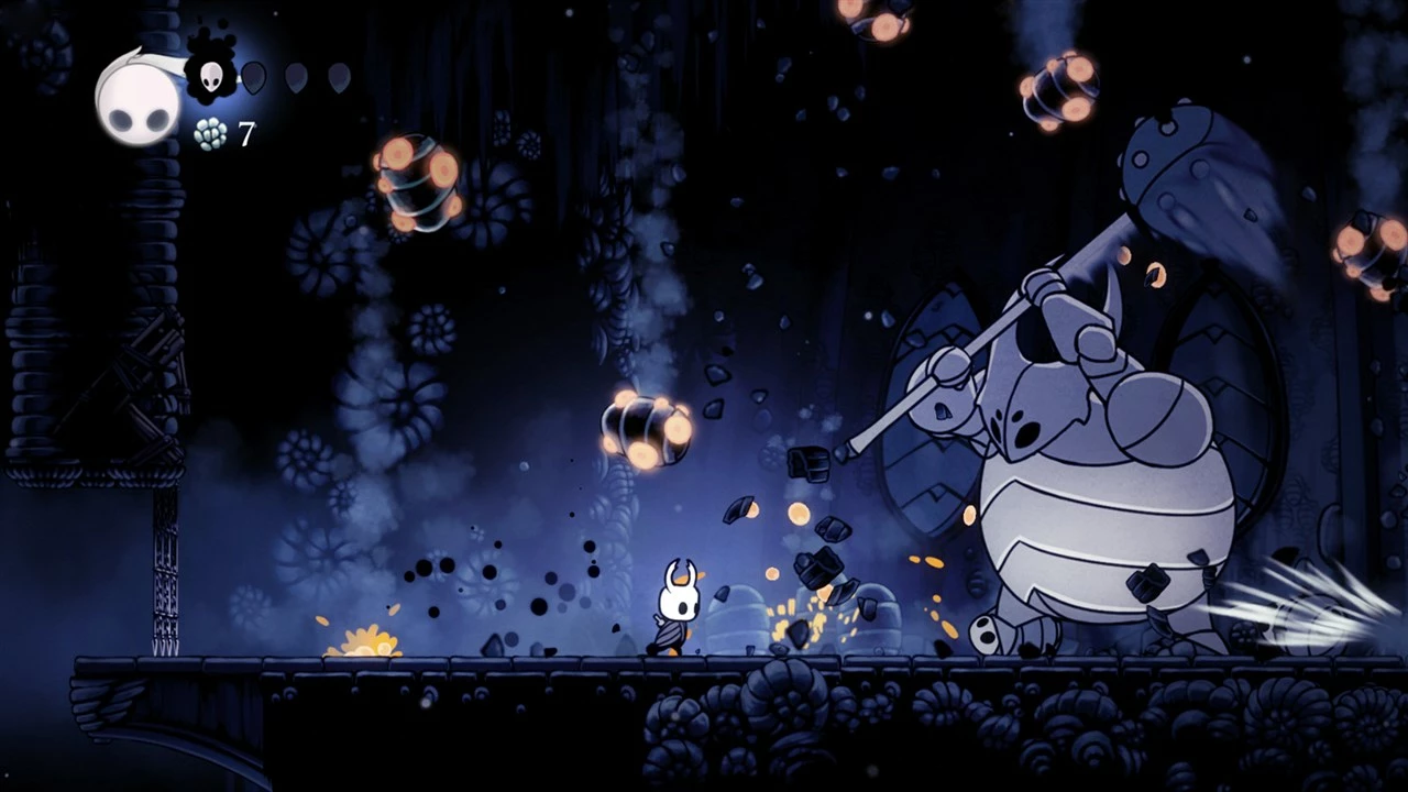 Lojë PS4 Fangamer Hollow Knight, PEGI 7