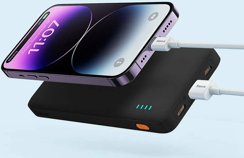 Powerbank Baseus Airpow 10000mAh 20W, i zi