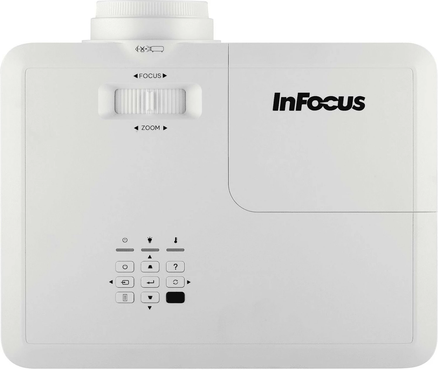 Projektor InFocus Orbital IN0061SL, DLP, 4000 lumen, 3D, 2x HDMI 2.0, i bardhë
