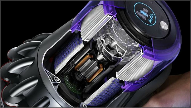 Fshesë me korrent pa kabllo Dyson V11 Fluffy, nickel/kuqe