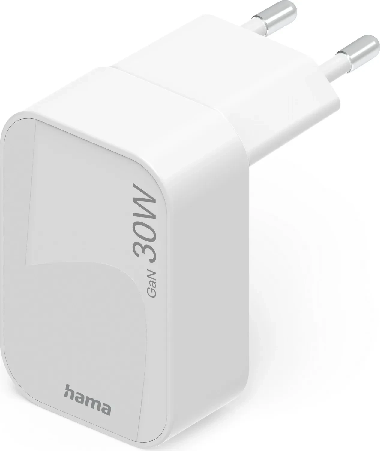 Karikues Hama 30W GaN, 1x USB-C, i bardhë, palueshëm