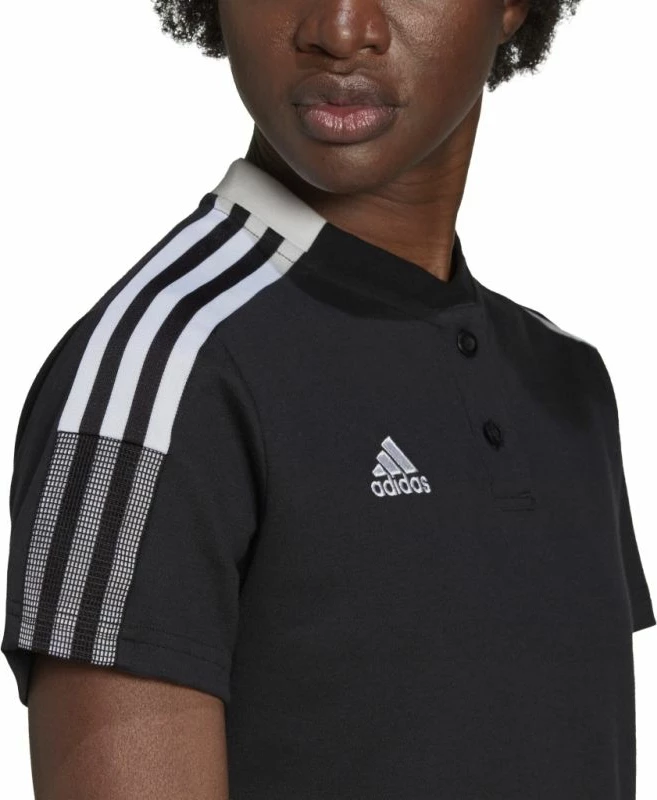 Maicë polo për femra adidas Tiro 21, e zezë [Madhësia: XS]