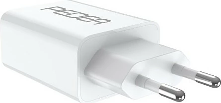Karikues PEDEA 20W USB-C PD, 2 porta USB-C/USB-A, i bardhë