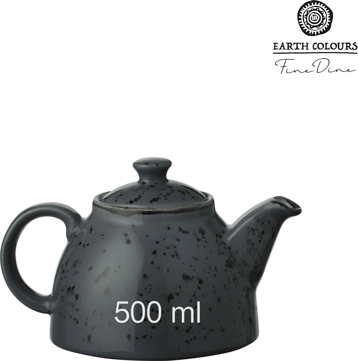 Çajnik Fine Dine Arando 500 ml, gri, set 4 copë