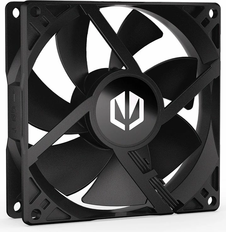 Ventilator për kasë PC Endorfy Zephyr 92 (EY4A018) 92mm, 1900 rpm, 3-pin, 1 copë, zi