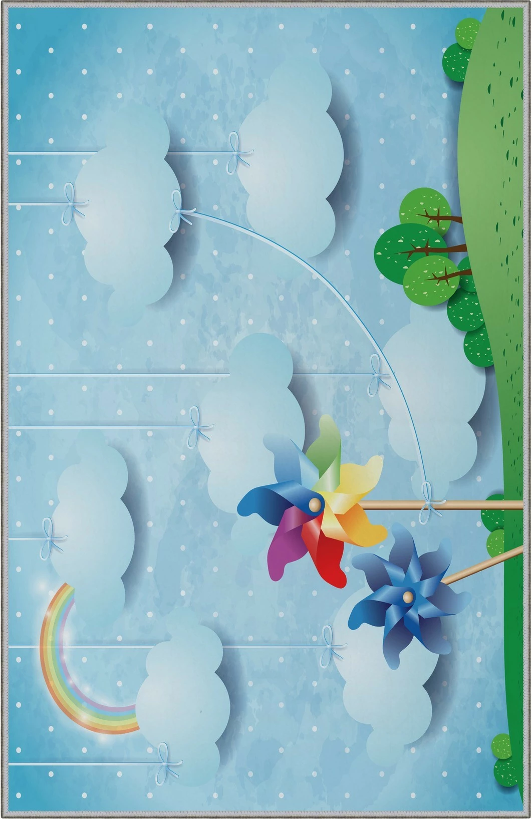 Qilim për korridor, shumëngjyrësh, Conceptum Hypnose, HMNT50, 80x200cm