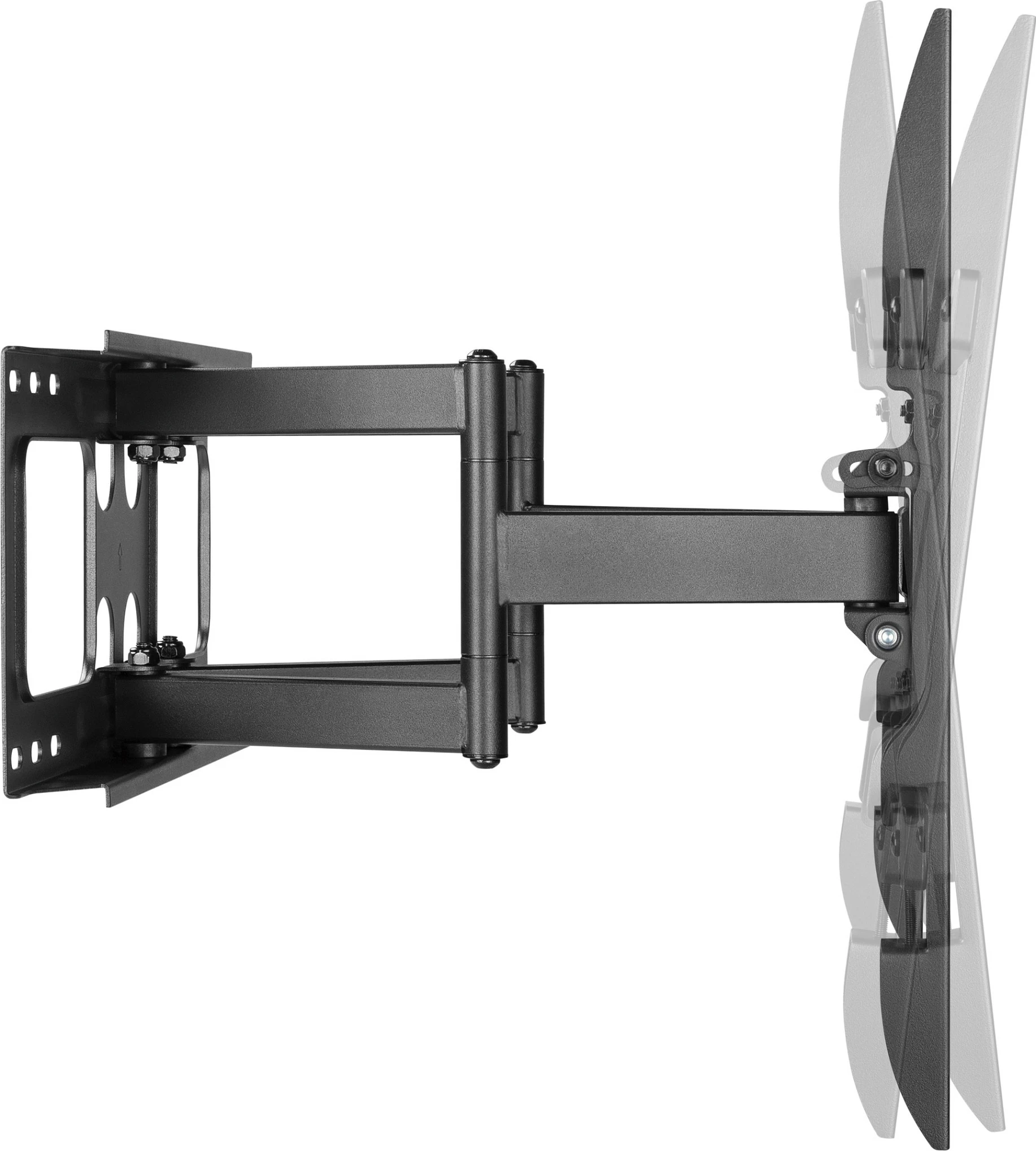 Mbajtëse muri për TV EQUIP 650335, 37-80", VESA 200x200-600x400, 60 kg, e zezë