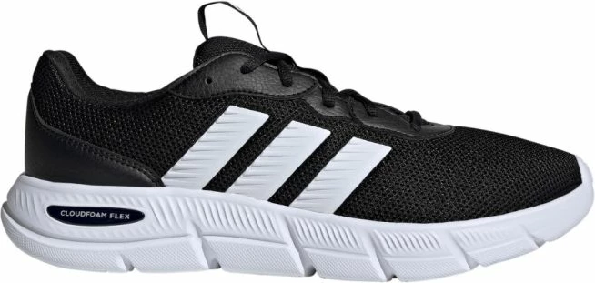 Atlete meshkuj adidas Cloudfoam Flex-Laces HQ4854, të zeza [Madhësia: 44]