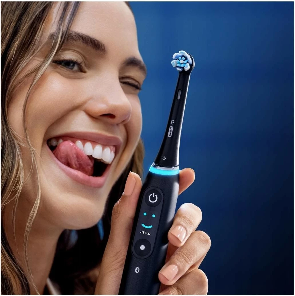 Koka rezervë për brushë elektrike Oral-B iO Ultimate Clean EB6, 6 copë, e zezë