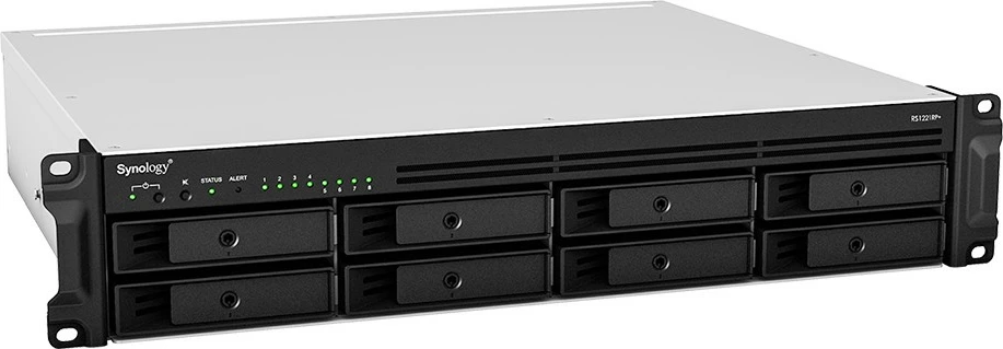 NAS Synology RackStation RS1221RP+, Ryzen Embedded V1500B, 4 GB DDR4, Rack (2U)