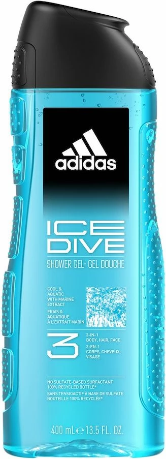 Xhel dushi për meshkuj Adidas Ice Dive 400ml