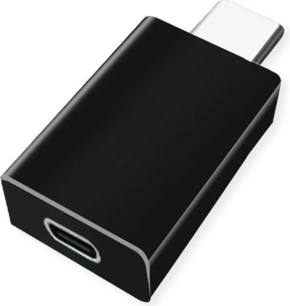 Bllokues porte ROLINE 11.02.8339, USB Type-C, vetëm karikim, i zi