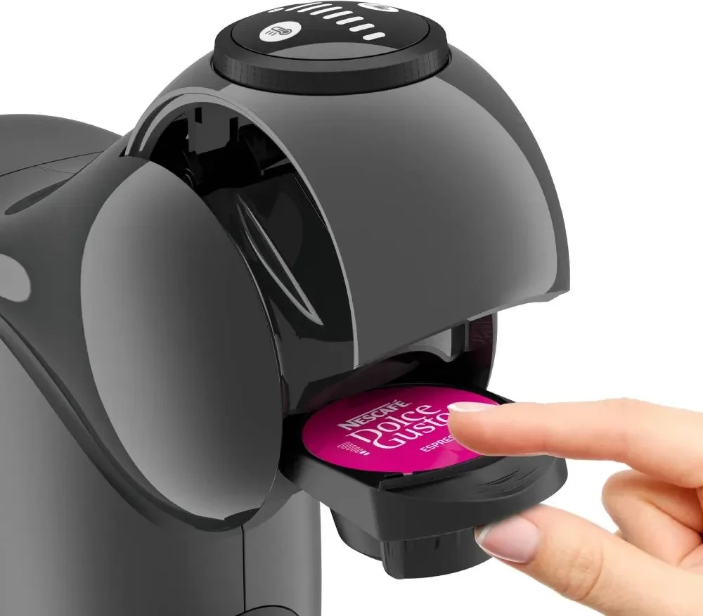Aparat kafeje me kapsula Krups Dolce Gusto Genio S KP243B10 15 bar 0.8L 1500W XL 300 ml, antracit
