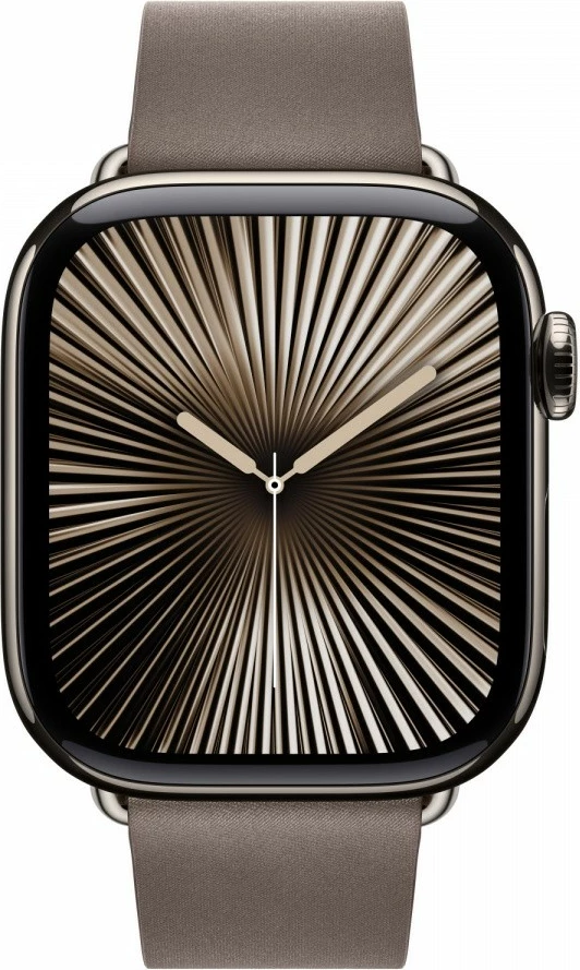 Rrip për Smartwatch Apple MXW33ZM/A 42 mm FineWoven kapëse moderne magnetike madhësia S kafe-gri