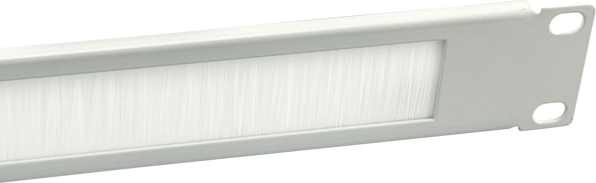 Aksesor kabineti rrjeti Equip 10" 1U, pllakë me furçë, gri e çelët