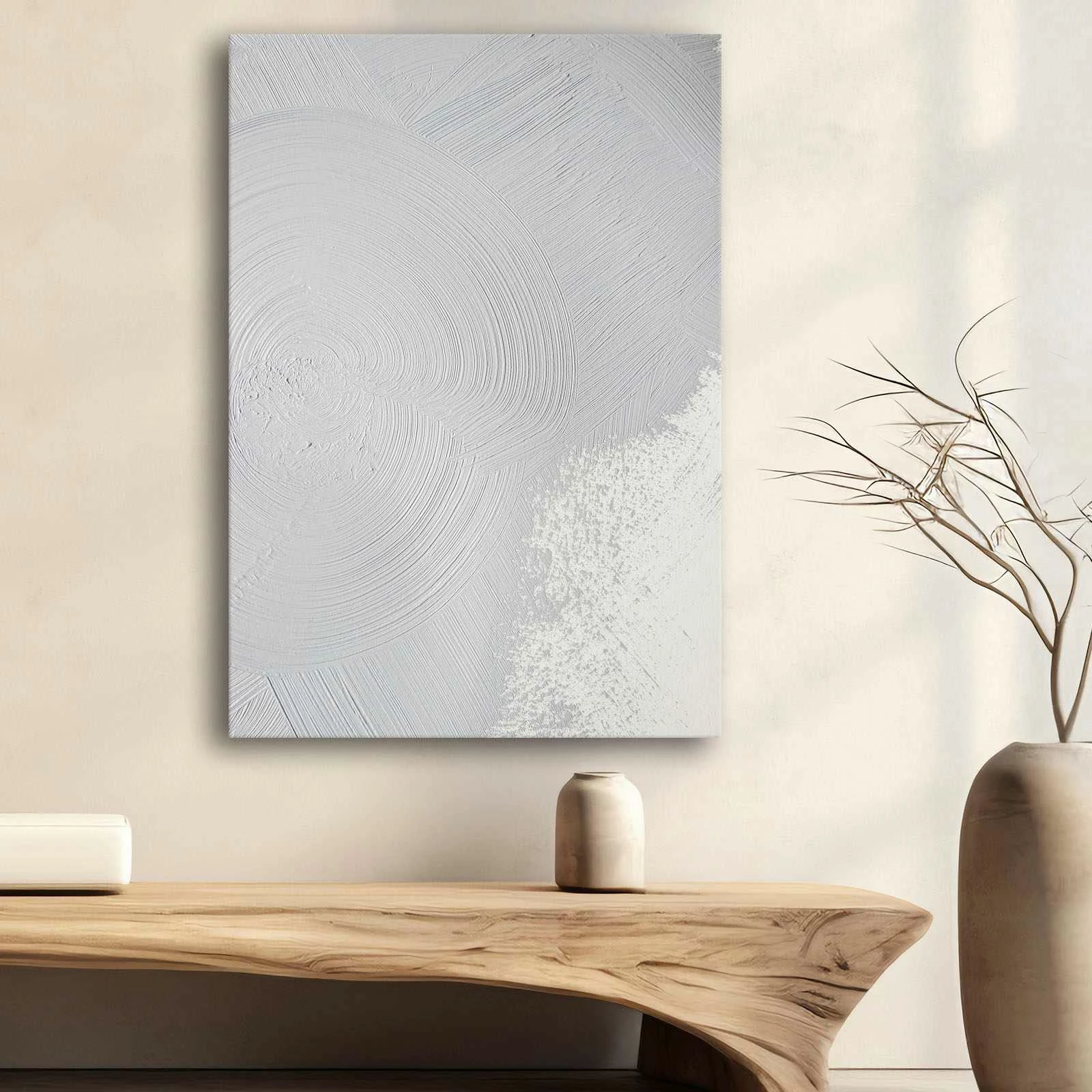 Pikturë dekorative në kanavacë Wallity, shumëngjyrëshe, 70x100cm, 70100Wabisabi-029