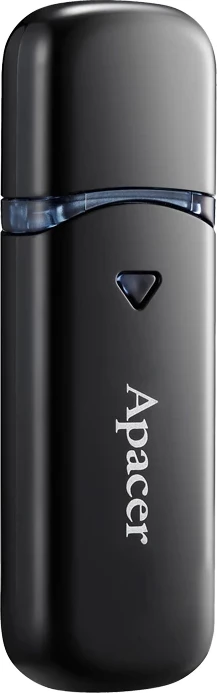 USB Flash Drive Apacer AH355, 128GB, e zezë