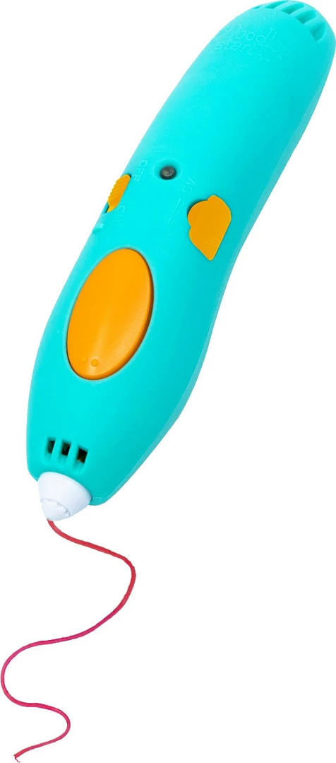 Pena 3D 3Doodler Start Plus, ECO kartrixhe 2.5 mm, USB, për fëmijë 6+, turkeze/verdhë