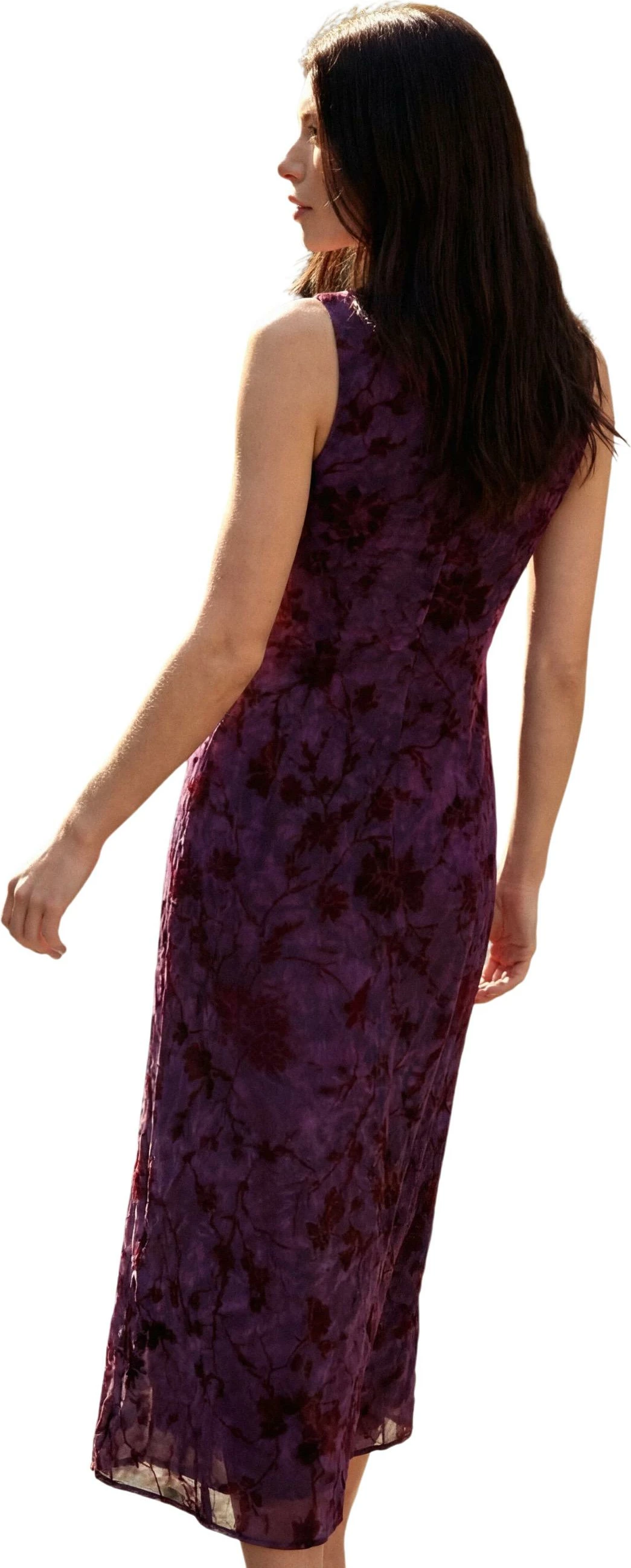 Fustan për femra Desigual VEST_ALINA 25WWVK33, vjollcë [Madhësia: L]