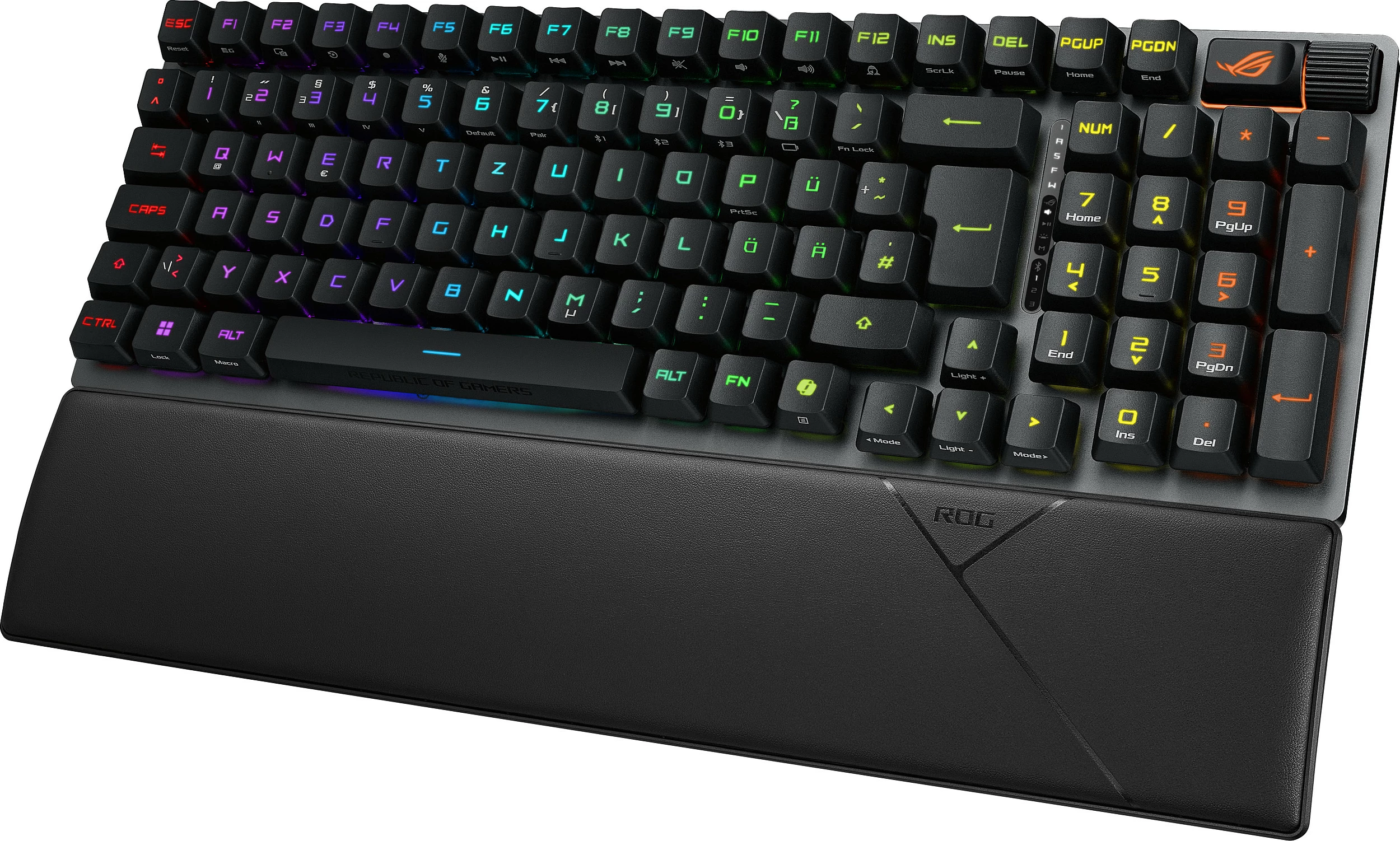 Tastierë gaming ASUS ROG Strix Scope II 96 RX Wireless, FR Layout, RGB, e zezë
