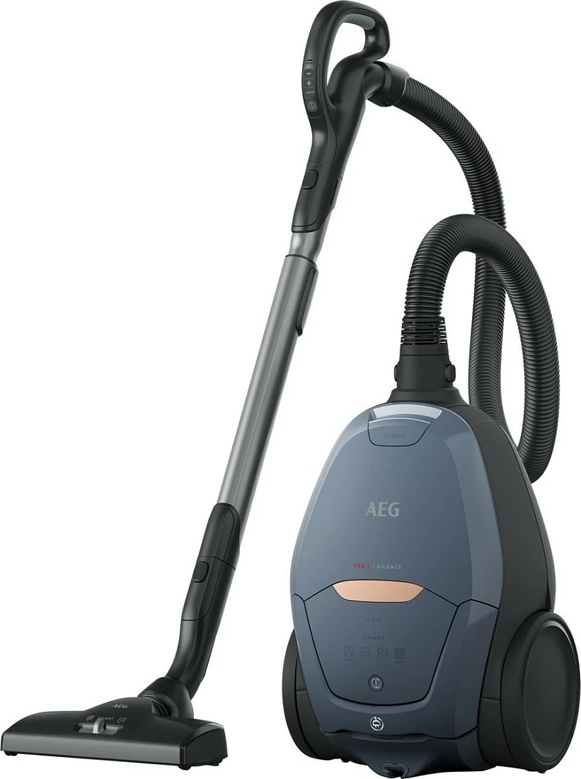 Fshesë me korrent AEG VX82-1-5DB, 600 W, qese 3.5 L, HEPA, e kaltër