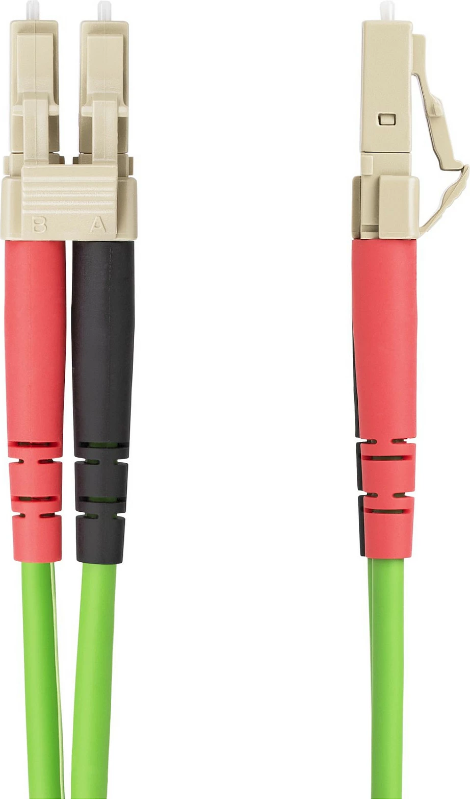 Kabllo fiber optike StarTech LC-LC OM5, 20m, multimode 50/125µm, LSZH, jeshile