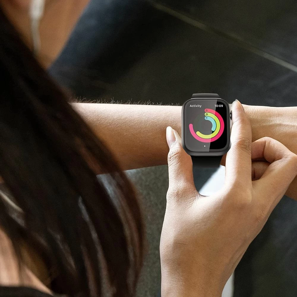Mbështjellës Tech-Protect Defense360 për Apple Watch 7/8/9 45mm, titanium orange