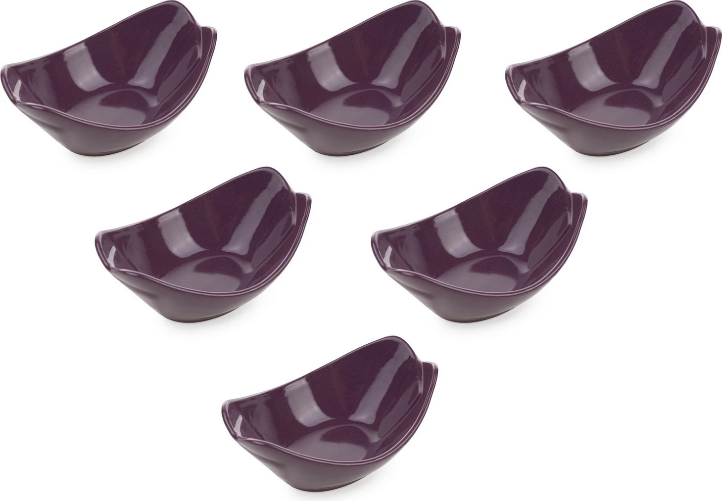 Set tasash qeramike (6 copë), ngjyrë vjollcë, Hermia Concept, ST492006F498A000000MACD100
