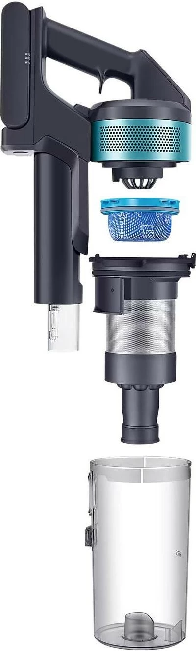 Fshesë pa kabllo Samsung Jet 60 Turbo VS15A6031R1, e zezë dhe turkeze