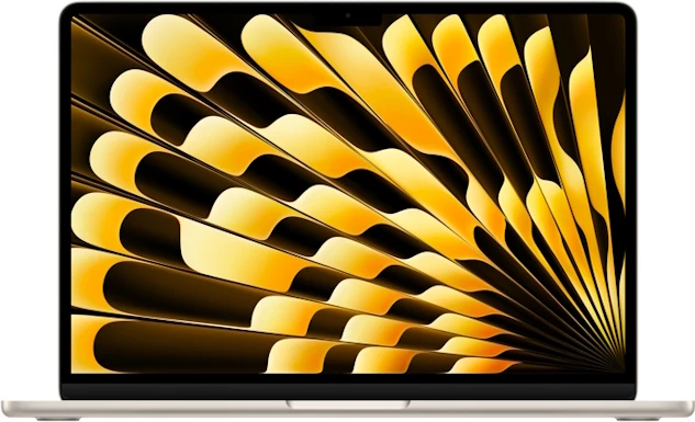 Apple MacBook Air 13.6” M4 Starlight, 10-Core CPU, 8-Core GPU, 16GB RAM, 256GB SSD, Liquid Retina