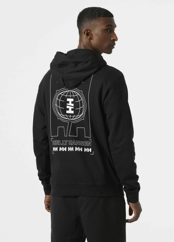 Duks Helly Hansen për meshkuj, i zi