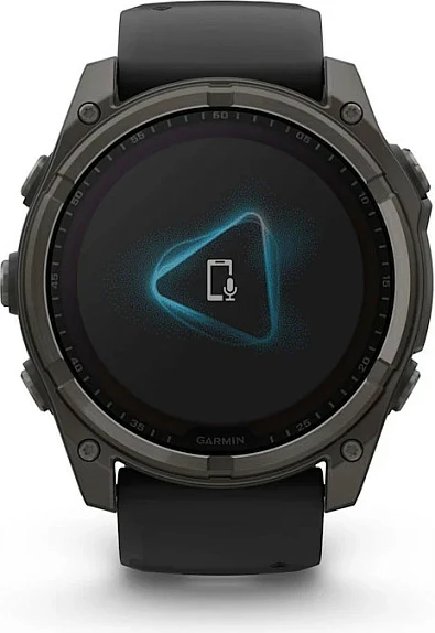 Smartwatch Garmin fēnix 8, 1.4", 32 GB, GPS, Wi‑Fi, e zezë